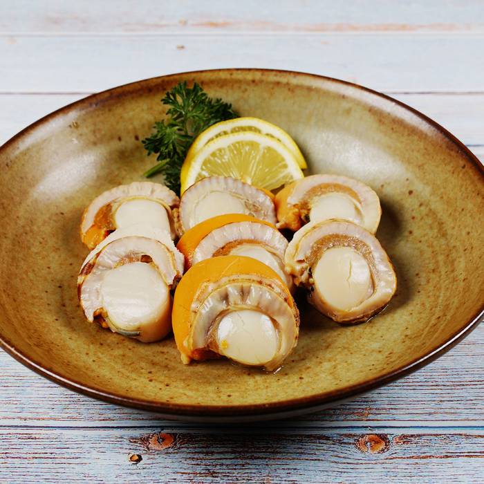 HOKKAIDO Boiled Hotate (Cooked Scallop - Grilled, Fried)