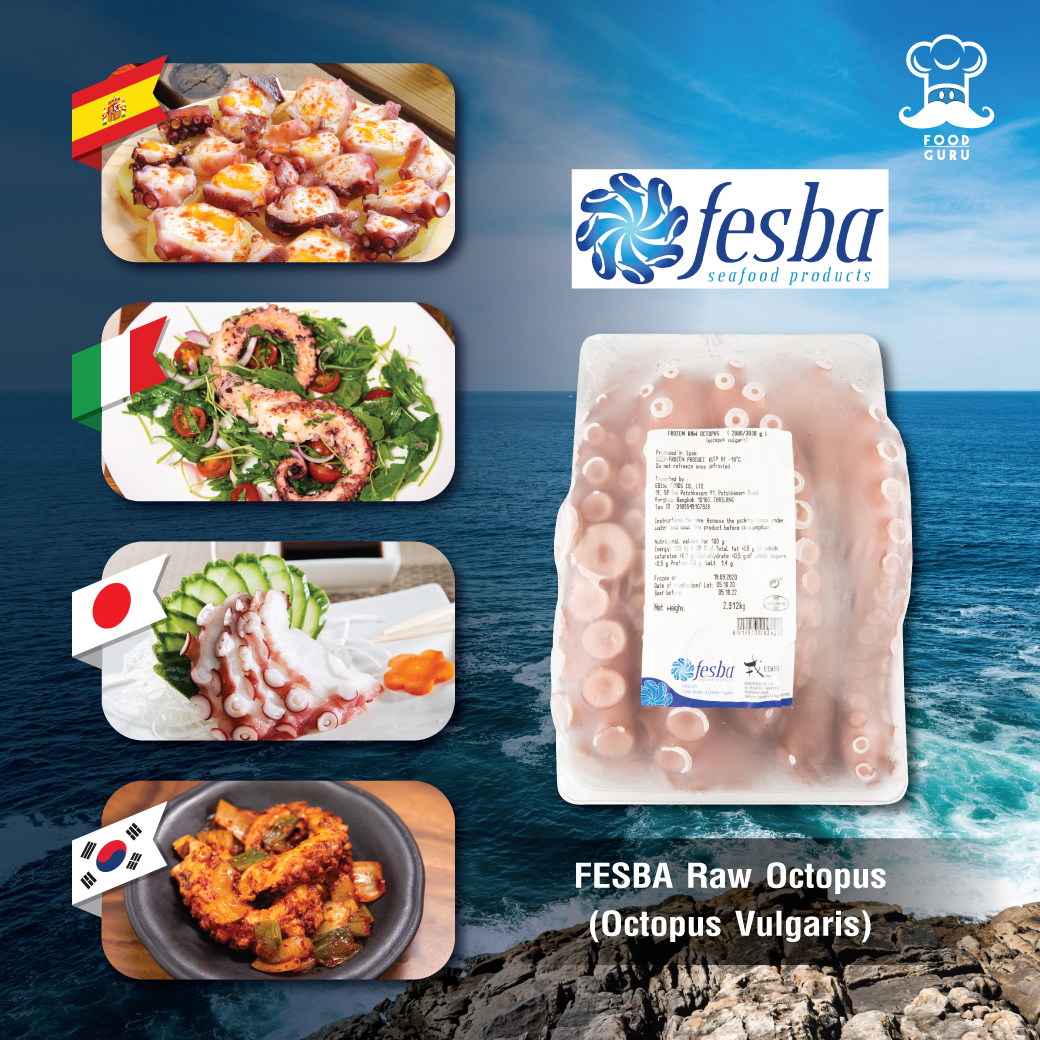 FESBA - The Greatest Raw Octopus from Spain